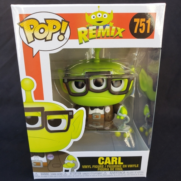 Funko Other - Funko Pop Disney Remix Alien as Carl #751
